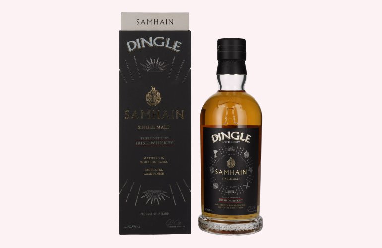 Dingle SAMHAIN Single Malt Irish Whiskey Triple Distilled 50,5% Vol. 0,7l en boîte cadeau