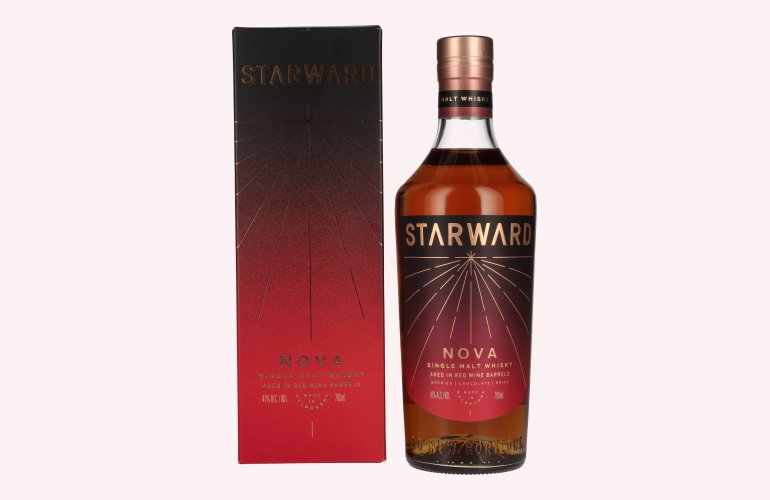 Starward NOVA Single Malt Australian Whisky 41% Vol. 0,7l in Geschenkbox