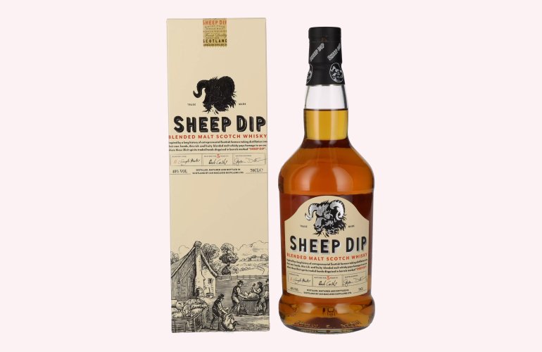 Sheep Dip Blended Malt Scotch Whisky 40% Vol. 0,7l in geschenkverpakking