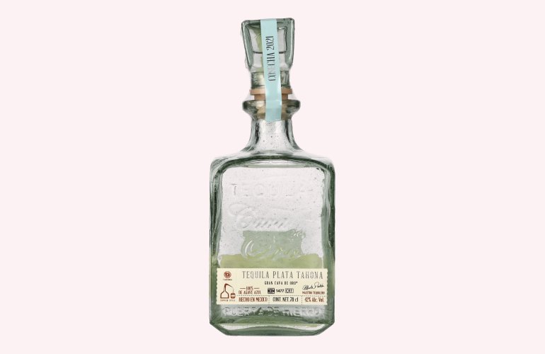 Gran Cava de Oro Tequila PLATA TAHONA 100% de Agave Azul 42% Vol. 0,7l