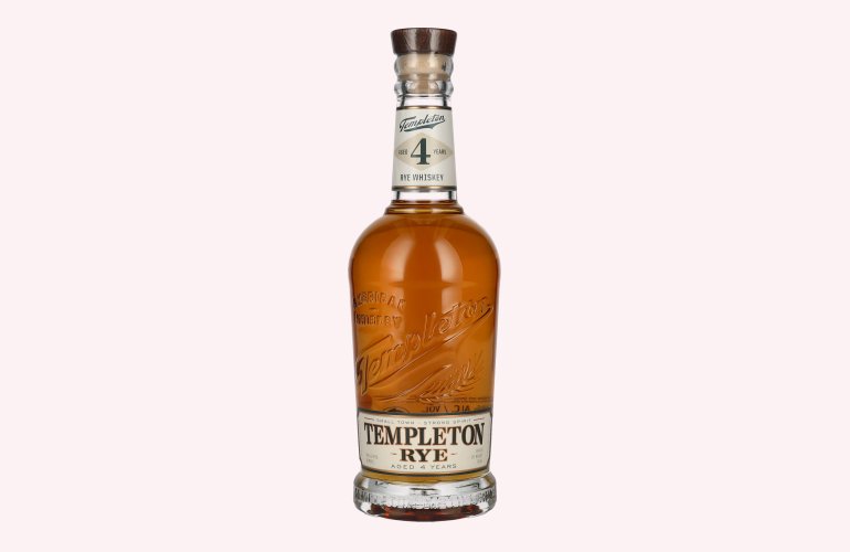 Templeton Rye 4 Years Old Straight Whiskey 40% Vol. 0,7l