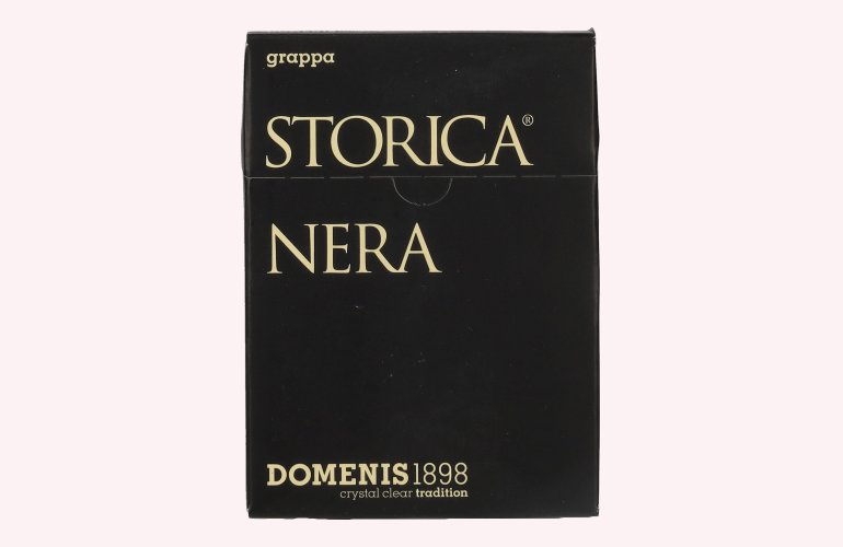 Domenis 1898 STORICA NERA Grappa 50% Vol. 10x0,005l en boîte cadeau