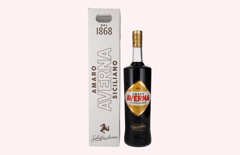 Averna Amaro Siciliano 29% Vol. 3l en boîte cadeau