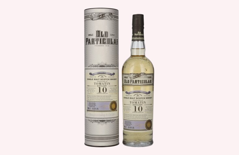 Douglas Laing OLD PARTICULAR Tomatin 10 Years Old Single Cask Malt 2008 48,4% Vol. 0,7l in geschenkverpakking