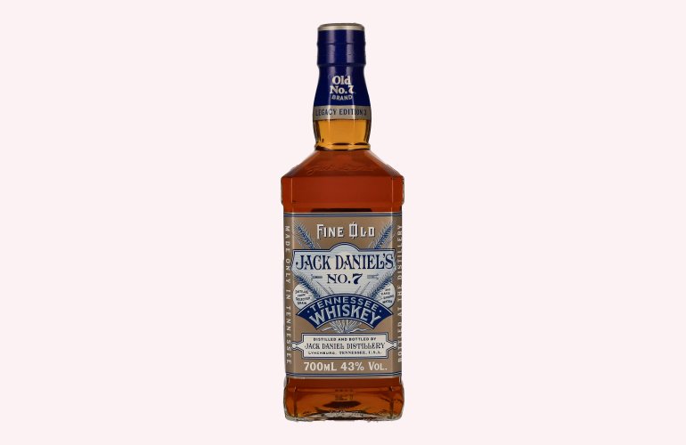 Jack Daniel's Sour Mash Tennessee Whiskey LEGACY EDITION No. 3 - GREY DESIGN 43% Vol. 0,7l