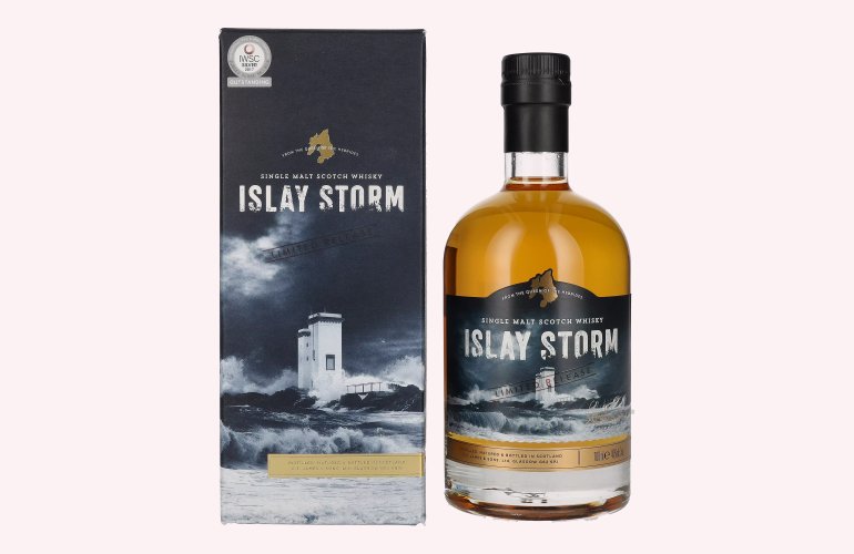 Islay Storm Single Malt Scotch Whisky 40% Vol. 0,7l in geschenkverpakking