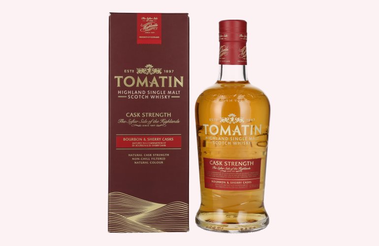 Tomatin Cask Strength Edition 57,5% Vol. 0,7l en boîte cadeau