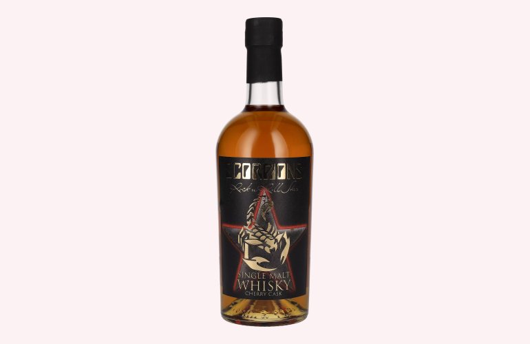 Mackmyra SCORPIONS Single Malt Whisky Cherry Cask 40% Vol. 0,7l en boîte cadeau