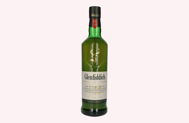 Glenfiddich 12 Years Old Single Malt Scotch Whisky 40% Vol. 0,7l