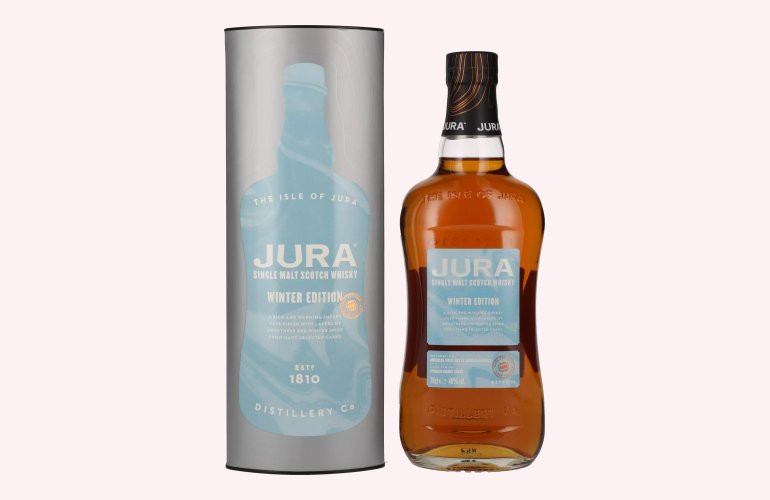 Jura Single Malt Scotch Whisky WINTER Edition 40% Vol. 0,7l in geschenkverpakking