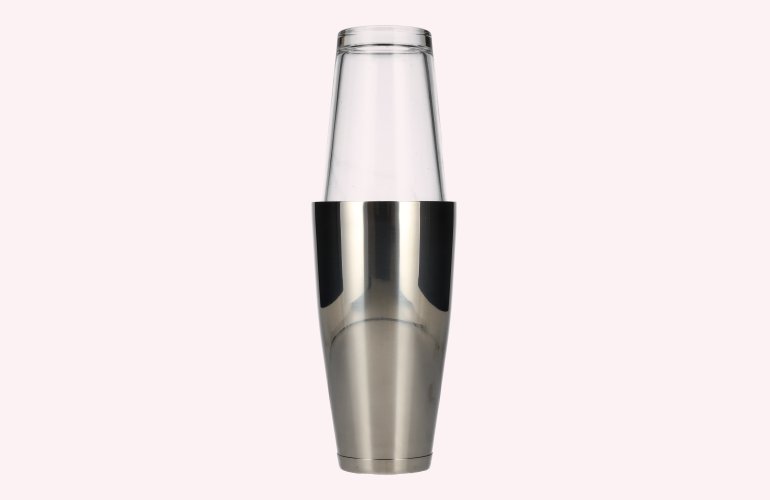 APS Boston Shaker Silber 2-teilig met Glas