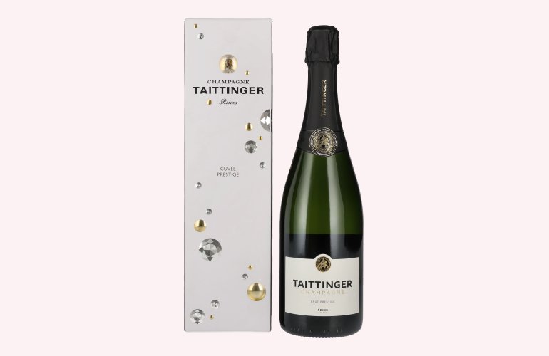 Taittinger Champagne Cuvée Prestige Brut 12,5% Vol. 0,75l en boîte cadeau