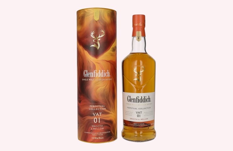 Glenfiddich Perpetual Collection VAT 01 Smooth & Mellow 40% Vol. 1l in geschenkverpakking