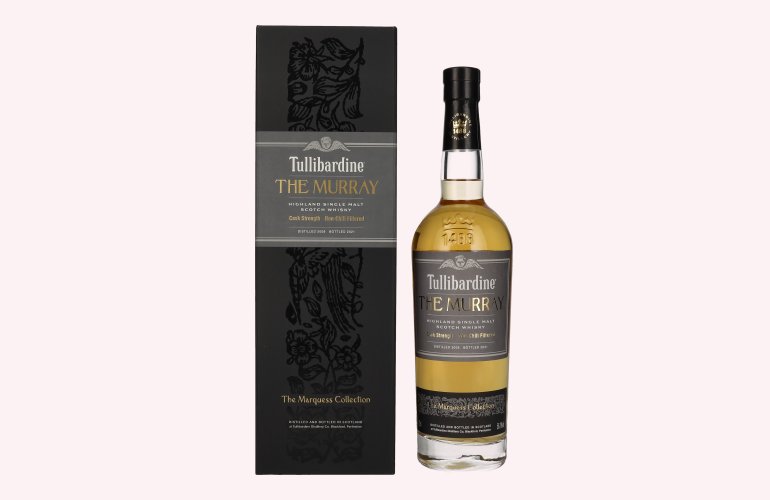 Tullibardine THE MURRAY The Marquess Collection Cask Strength 2008 56,1% Vol. 0,7l in geschenkverpakking