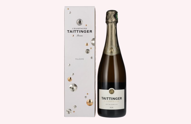 Taittinger Champagne Millésimé Brut 2016 12,5% Vol. 0,75l en boîte cadeau