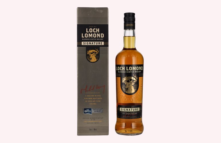 Loch Lomond SIGNATURE Blended Scotch Whisky 40% Vol. 0,7l in geschenkverpakking