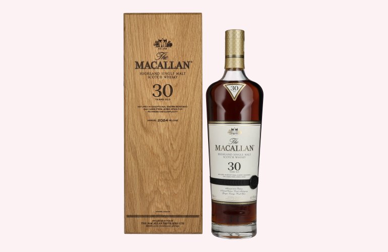 The Macallan 30 Years Old SHERRY OAK Annual Release 2024 43% Vol. 0,7l in Holzkiste