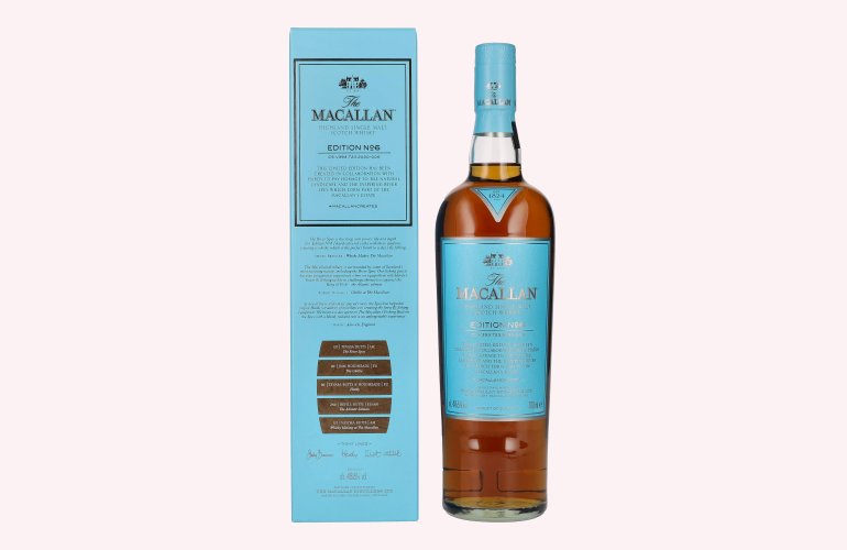 The Macallan EDITION N° 6 Highland Single Malt 48,6% Vol. 0,7l in geschenkverpakking