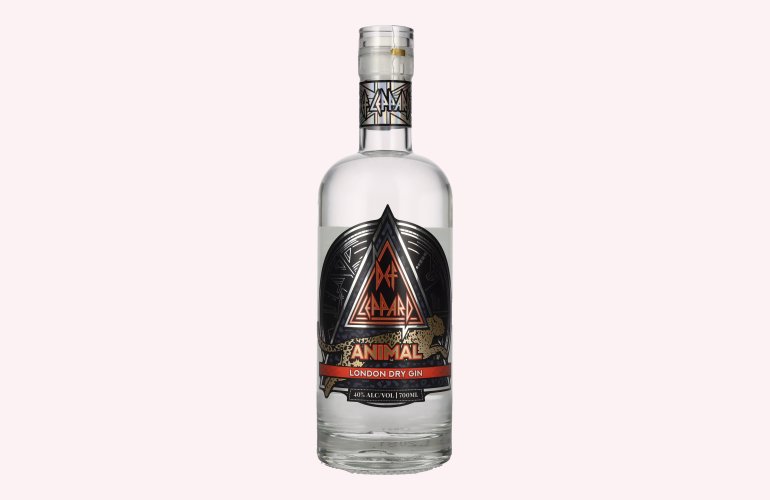 Def Leppard ANIMAL London Dry Gin 40% Vol. 0,7l