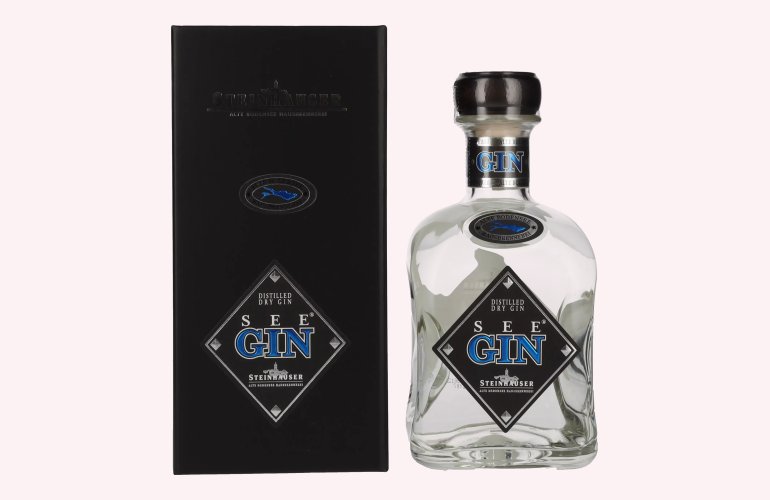 Steinhauser SeeGin BLUE Distilled Dry Gin 48% Vol. 0,7l in geschenkverpakking