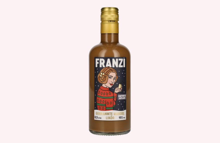 Franzi Gebrannte Mandel Likör 15% Vol. 0,5l