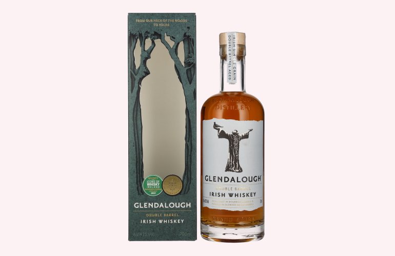 Glendalough DOUBLE BARREL Irish Whiskey 42% Vol. 0,7l en boîte cadeau