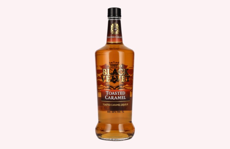 Black Velvet TOASTED CARAMEL Flavored Whisky 35% Vol. 1l