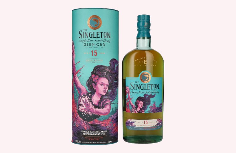 The Singleton GLEN ORD 15 Years Old Single Malt Diageo Special Release 2022 54,2% Vol. 0,7l en boîte cadeau