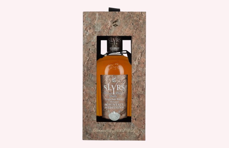 Slyrs Single Malt Whisky MOUNTAIN EDITION Rotwand 2022 50% Vol. 0,7l en boîte cadeau