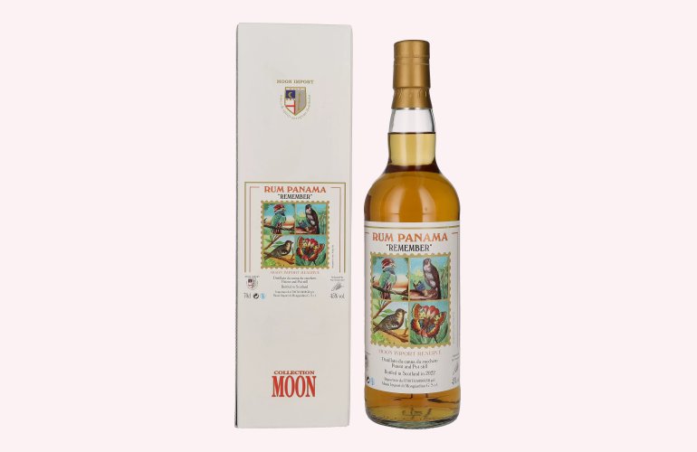 Moon Import Reserve REMEMBER Rum Panama Patent and Pot Still 2022 45% Vol. 0,7l en boîte cadeau