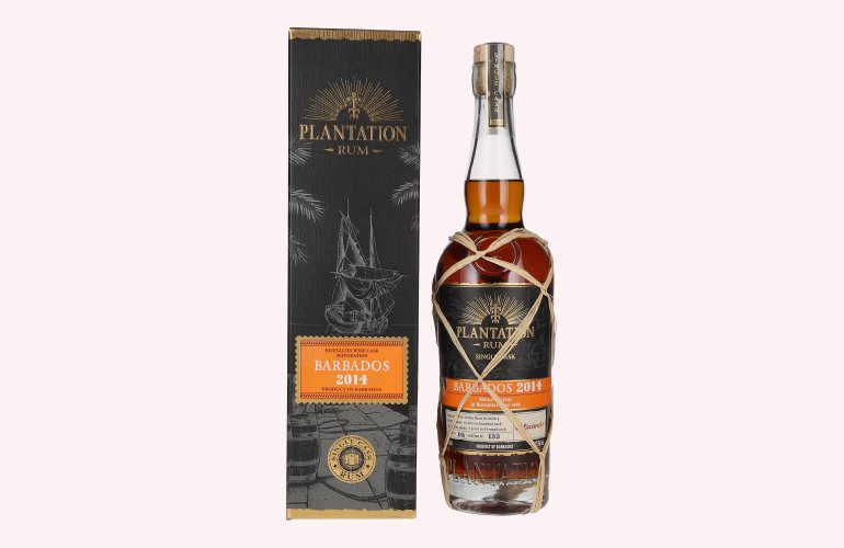 Plantation Rum BARBADOS 2014 Riversaltes Finish by delicando 2023 47,9% Vol. 0,7l en boîte cadeau