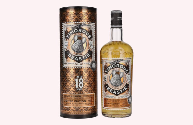 Douglas Laing TIMOROUS BEASTIE 18 Years Old Limited Edition 46,8% Vol. 0,7l in geschenkverpakking