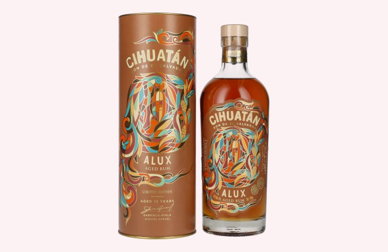 Cihuatán 15 Alux Aged Rum Limited Edition 43,2% Vol. 0,7l in geschenkverpakking