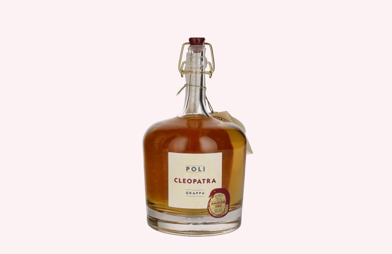 Poli Grappa Cleopatra Amarone Oro 40% Vol. 0,7l in Tinbox