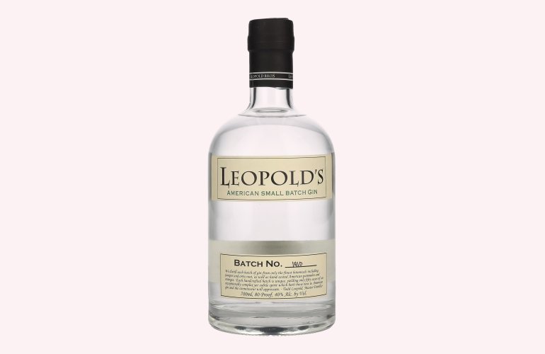 Leopold's Small Batch Gin 40% Vol. 0,7l