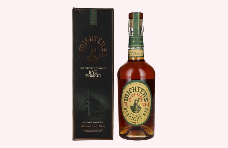 Michter's US*1 Kentucky Single Barrel Straight Rye Whiskey 42,4% Vol. 0,7l in geschenkverpakking