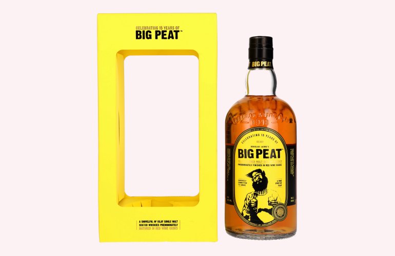 Douglas Laing BIG PEAT Islay Blended Malt Scotch 15th Anniversary Edition 50% Vol. 0,7l in Geschenkbox