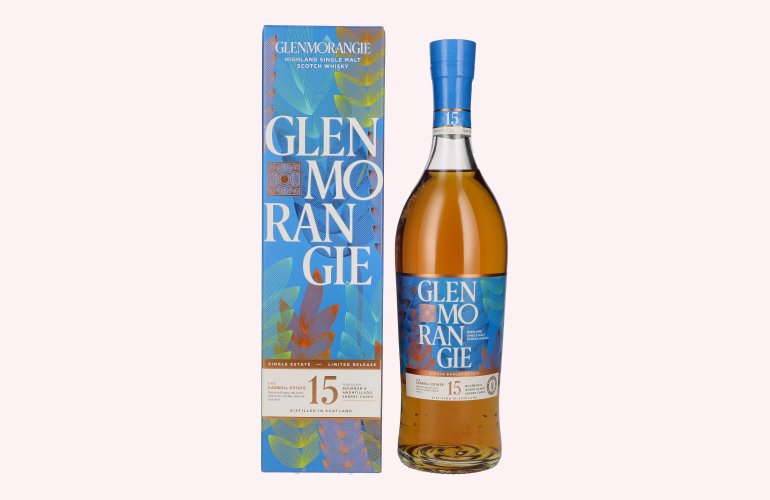 Glenmorangie 15 Years Old The Cadboll Estate Limited Release 43% Vol. 0,7l in geschenkverpakking