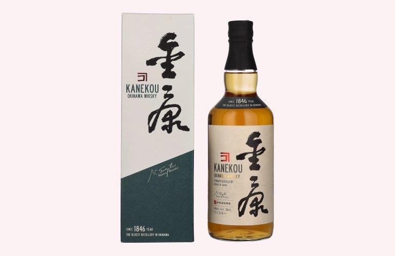 Kanekou Okinawa Blended Whisky 43% Vol. 0,7l in geschenkverpakking