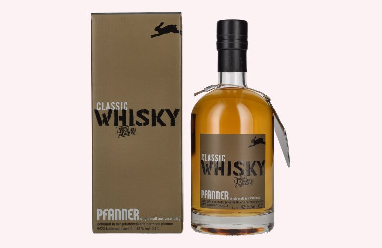 Pfanner Classic Single Malt Whisky 43% Vol. 0,7l in geschenkverpakking