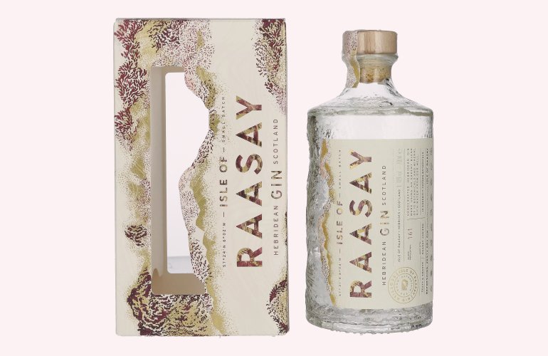 Isle of RAASAY Hebridean Gin 46% Vol. 0,7l en boîte cadeau