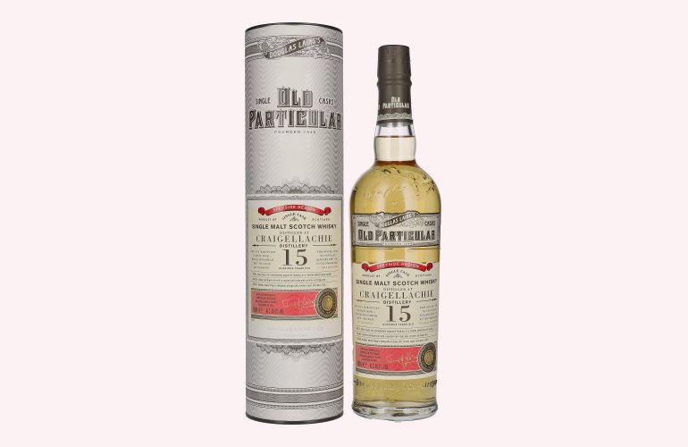 Douglas Laing OLD PARTICULAR Craigellachie 15 Years Old Single Cask Malt 2007 48,4% Vol. 0,7l in geschenkverpakking