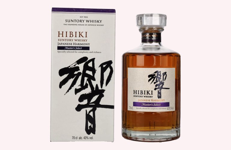 Suntory Hibiki Harmony Master's Select 43% Vol. 0,7l en boîte cadeau