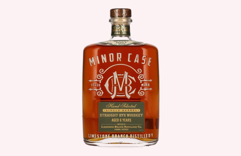 MINOR CASE 6 Years Old Straight Rye Whisky 55% Vol. 0,7l