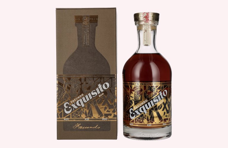 Facundo EXQUISITO Rum 40% Vol. 0,7l in geschenkverpakking