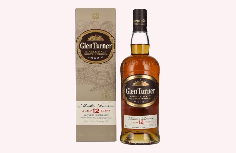 Glen Turner 12 Years Old Master Legend Single Malt Scotch Whisky 40% Vol. 0,7l in geschenkverpakking