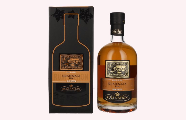 Rum Nation Guatemala Gran Reserva Limited Edition 40% Vol. 0,7l en boîte cadeau