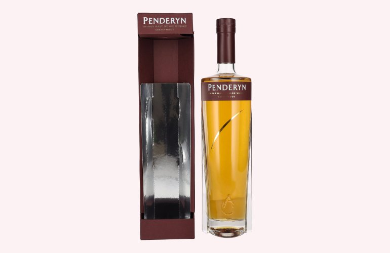 Penderyn SHERRYWOOD Single Malt Welsh Whisky 46% Vol. 0,7l in geschenkverpakking