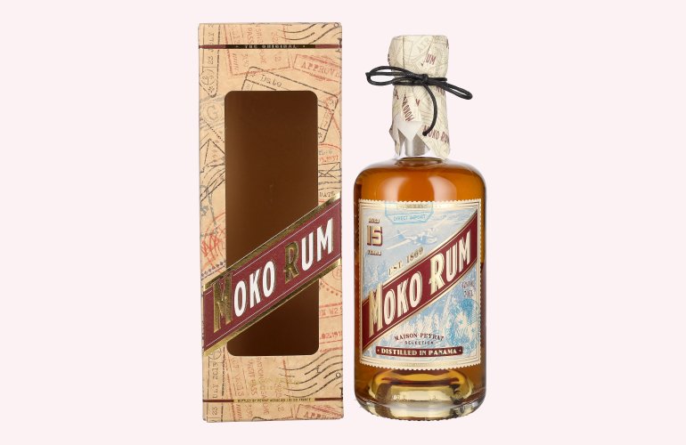 Moko Rum 15 Years Old 42% Vol. 0,7l in geschenkverpakking