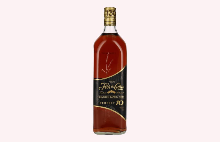 Flor de Caña PERFECT 10 Bourbon Barrel Aged 40% Vol. 1l